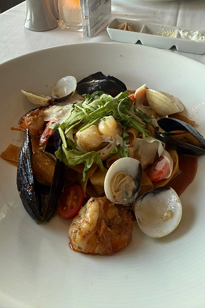 Seafood pasta