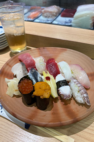 Nigiri sushi
